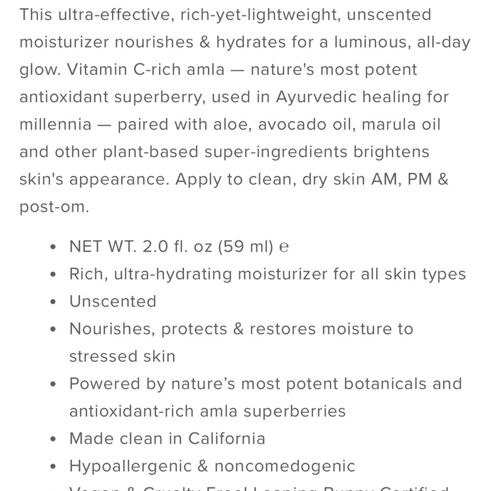 Alo Glow System AMLA-POWERED, CLEAN BEAUTY.